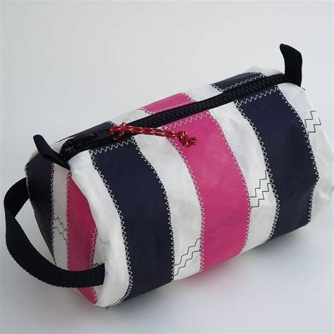 sailcloth wash bag|bags made from sailcloth.